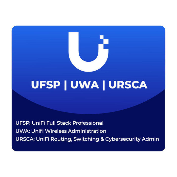 Certificaci&Oacute N Oficial Ubiquiti Madrid 10, 11 Y 12 De Junio De 2026 - Unifi All In One: Ufsp, Uwa, Ursca