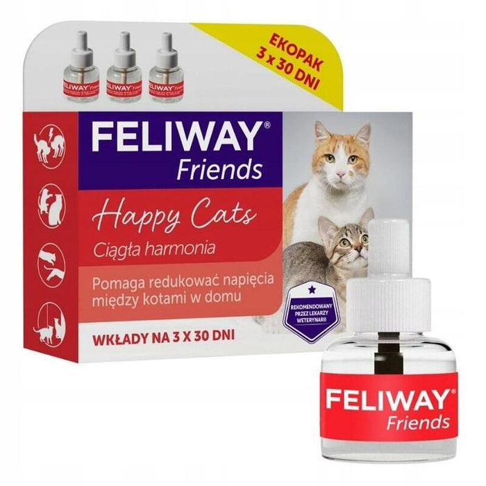 Ceva Feliway Friends - Recambio - 3x48ml