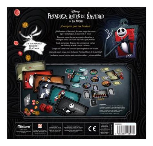 EAN 3558380108979 - Asmodee MIXNBC01ES juego de tablero Pesadilla antes de Navidad Juego de mesa Estrategia imagen 2