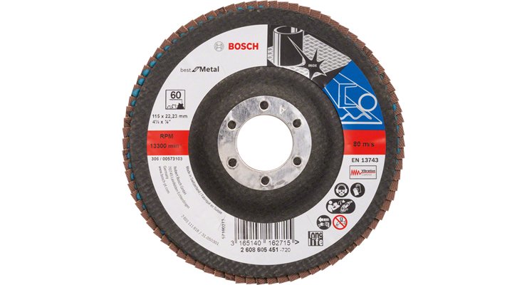 EAN 3165140185233 - Bosch 2 608 606 924 accesorio para amoladora angular Disco de desbaste imagen 1