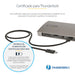 EAN 0065030895064 - StarTech.com TB4CDOCKUE base para portátil y replicador de puertos Alámbrico Negro, Gris imagen 9