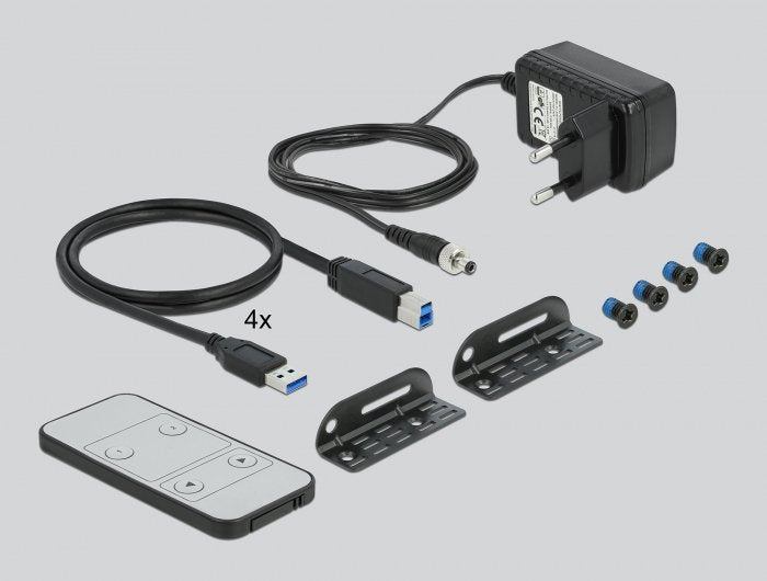 EAN 4043619114849 - DeLOCK 11484 interruptor KVM Negro imagen 3