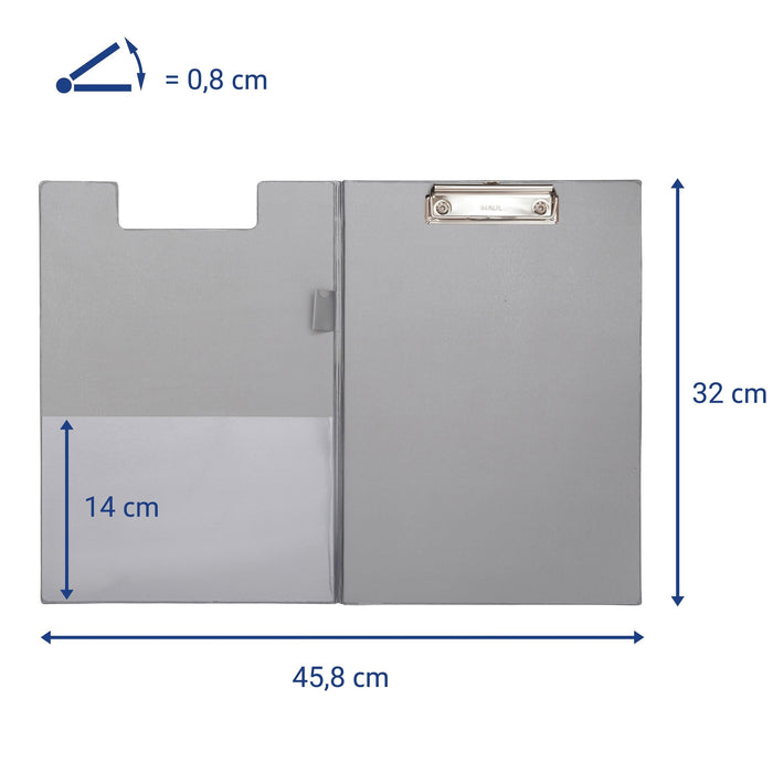 EAN 4002390054089 - MAUL 2339295 portapapel A4 Cartón, Papel aluminio Plata imagen 6