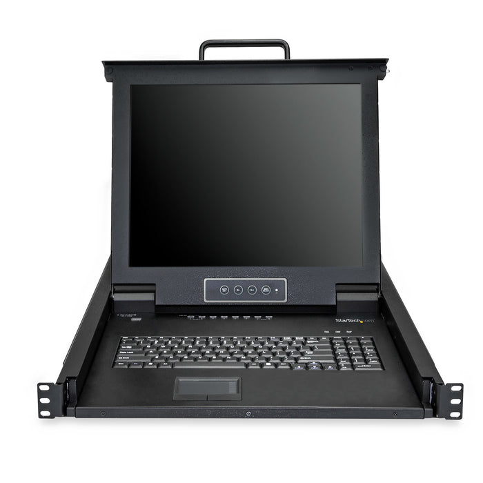 EAN 0065030872485 - StarTech.com RKCONS1708K consola de rack 43,2 cm (17") 1280 x 1024 Pixeles Acero Negro imagen 4