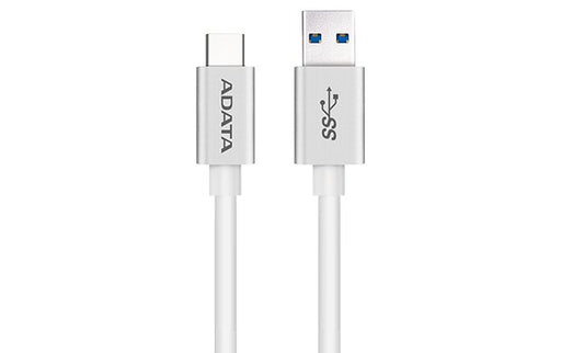 EAN 4712366969049 - ADATA USB-C - USB 3.0, 1m cable USB USB 3.2 Gen 1 (3.1 Gen 1) USB C USB A Blanco imagen 1