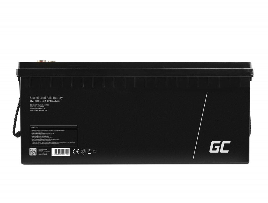 EAN 5903317227502 - Green Cell AGM33 batería de vehículos VRLA AGM 200 Ah 12 V Barcos/recreativo imagen 3