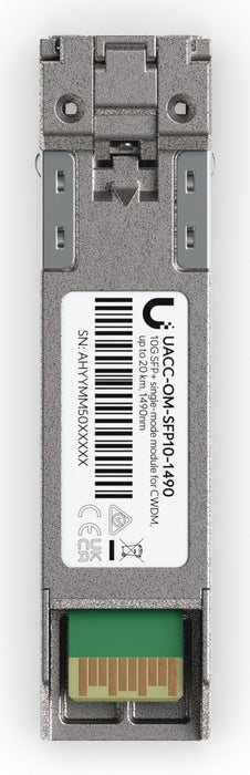 EAN 0810084694756 - Ubiquiti UACC-OM-SFP10-1490 red modulo transceptor Fibra óptica 11300 Mbit/s SFP+ 1490 nm imagen 4