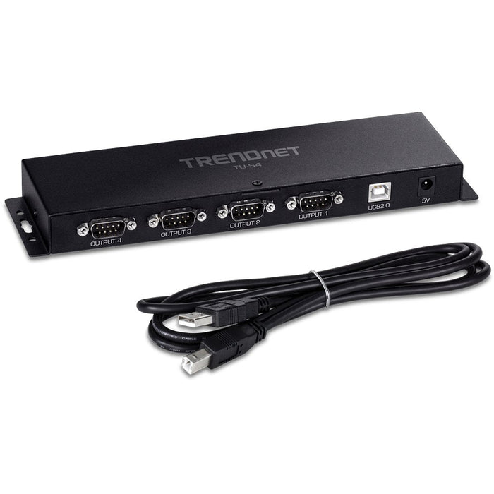 Trendnet Convertidor Usb -> 4x Serie (Rs232)