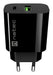 EAN 5901969450163 - NATEC NUC-2397 cargador de dispositivo móvil Universal Negro Corriente alterna Carga rápida Interior imagen 4
