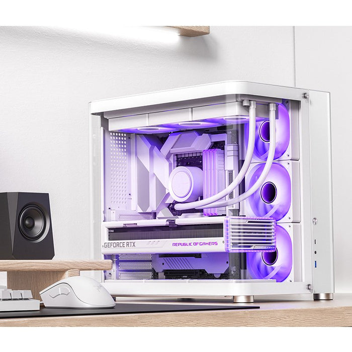Jonsbo Tk-2 2.0 Midi-Tower, Temperojo Glass - Blanco