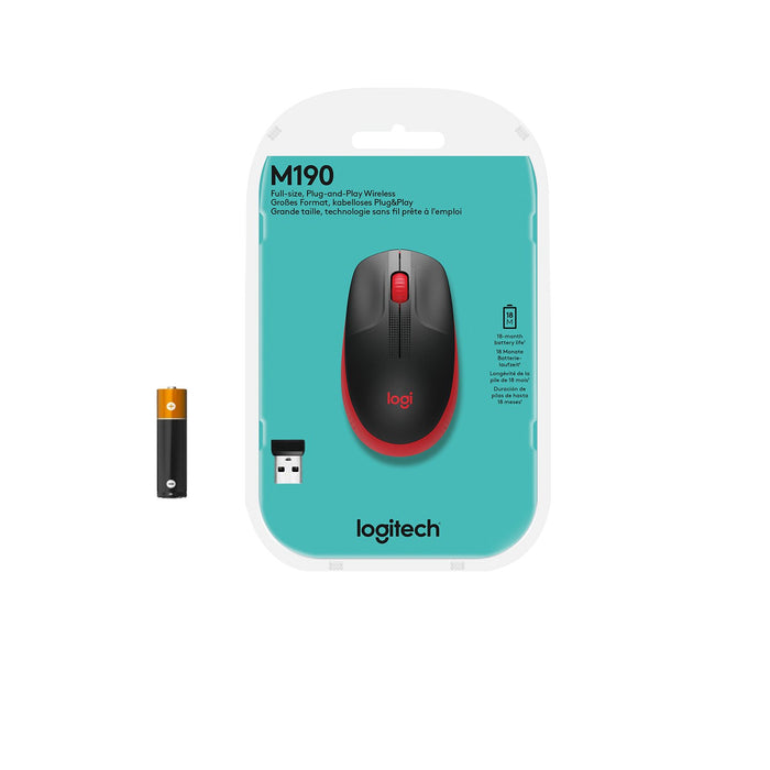 EAN 5099206091856 - Logitech 910-005908 ratón Oficina Ambidextro RF inalámbrico Óptico 1000 DPI imagen 7