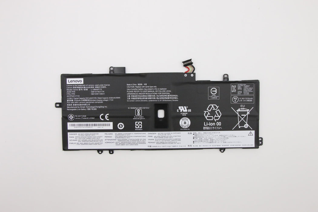 EAN 5704174252320 - Lenovo 5B10W13931 refacción para laptop Batería imagen 1