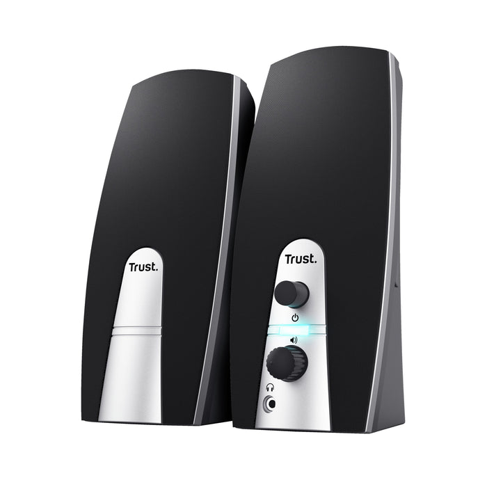 EAN 8713439246605 - Trust 24660 conjunto de altavoces 5 W PC/ordenador portátil Negro, Metálico 2.0 canales imagen 1