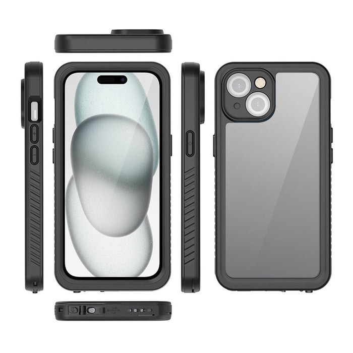 Funda 360 Avant / Trasera Etanche Ip68 Et Reforzada *Drop Test 2m* Para Apple Iphone 15 Plus - Eiger® **
