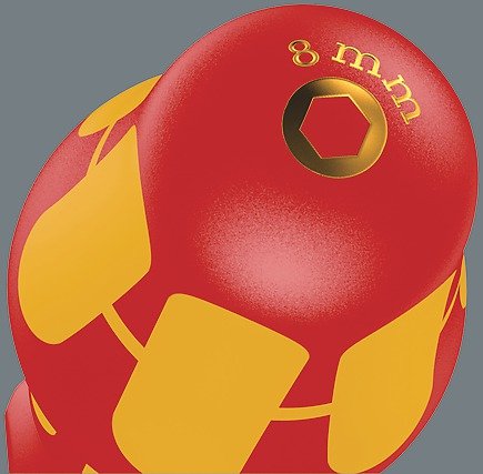 Wera 05005310001 - Destornillador Kraftform Llave De Vaso