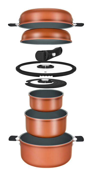 EAN 4260709015910 - Resto Kitchenware 95801 conjunto de sartenes y ollas 8 pieza(s) imagen 3