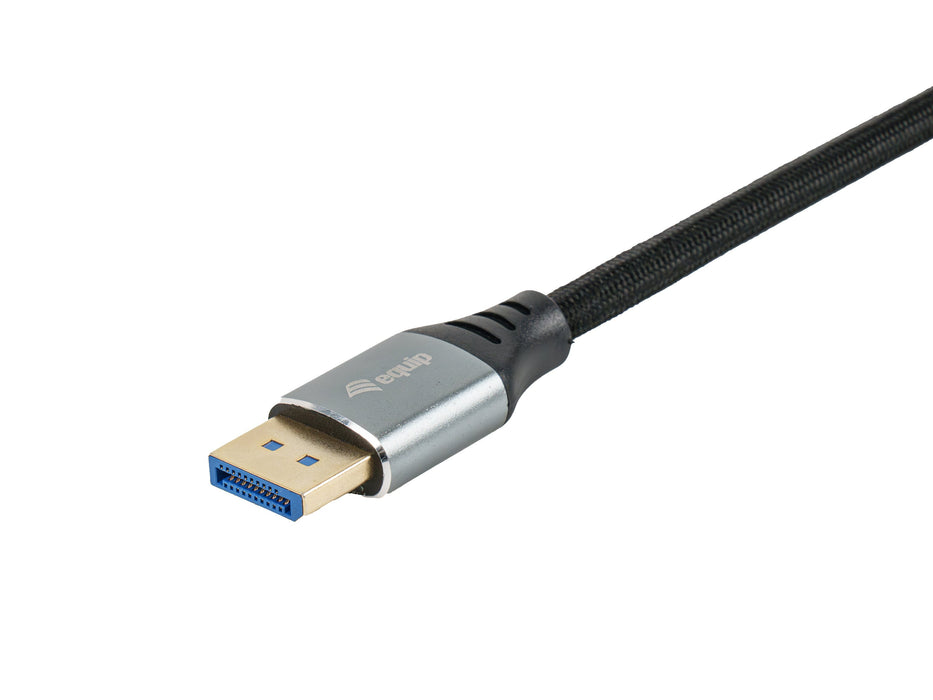 EAN 4015867239032 - Equip 119283 cable DisplayPort 3 m Plata, Negro imagen 3