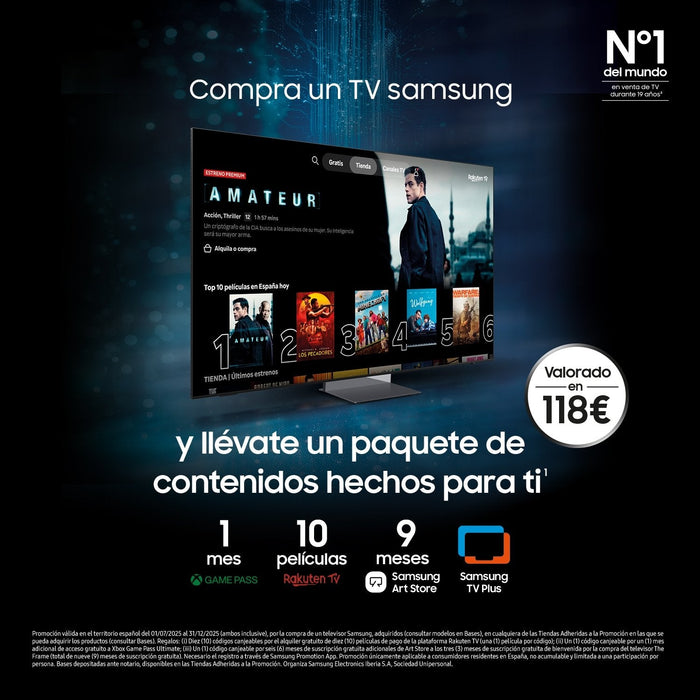 Samsung 65" Neo Qled Mini Led Qn73f 4k Ultra Hd Vision Ai Motion Xcelerator - Smart Tv 2025