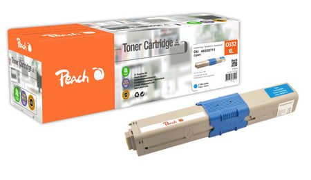 EAN 7640173435495 - Peach 112102 cartucho de tóner 1 pieza(s) Compatible Cian imagen 1