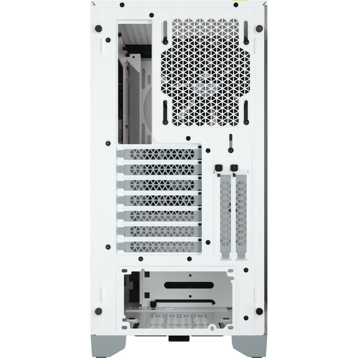 Caja Pc Corsair 4000d Tempered Glass White
