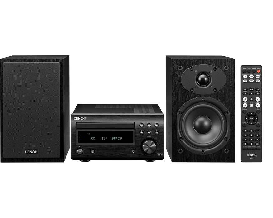 EAN 4951035061145 - Denon D-M41 Minicadena de música para uso doméstico 60 W Negro imagen 1