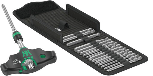 EAN 4013288222879 - Wera 05023471001 llave de carraca 17 pieza(s) Negro, Verde imagen 1