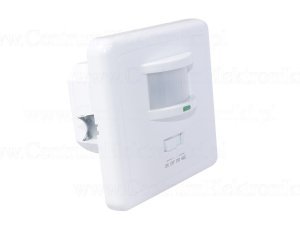 Maclean Mce18 Wall Pir Motion Detector Light Switch Security Sensor Voice Sound