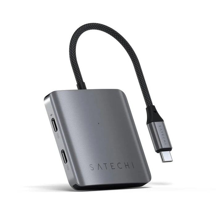 EAN 810086361328 - Satechi ST-H4CPDM hub de interfaz USB Tipo C 10000 Mbit/s Gris imagen 4