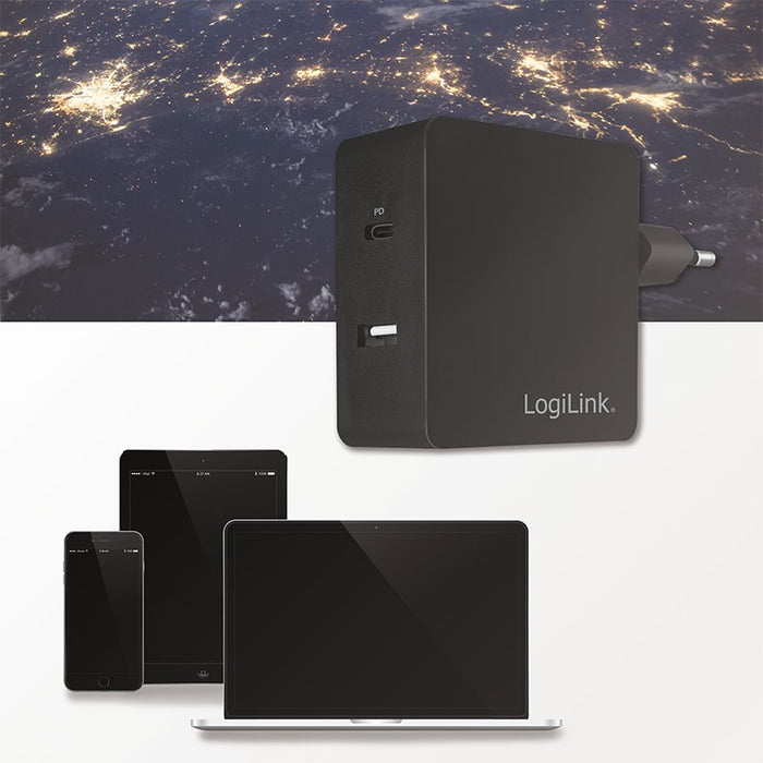 EAN 4052792055122 - LogiLink PA0213 cargador de dispositivo móvil Universal Negro Corriente alterna Interior imagen 4