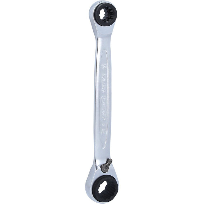 Ks Tools 4 In 1 Gearplus Doppel-Ratschenringschlüssel