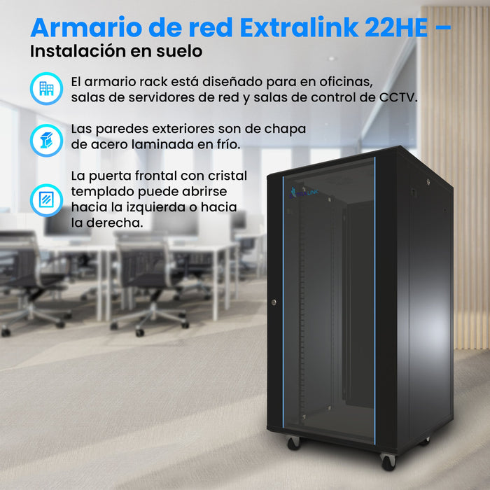 EAN 5903148914381 - Extralink EX.14381 armario rack Rack o bastidor independiente imagen 11