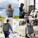 EAN 6972085135486 - Inateck BP01003 mochila Mochila de viaje Negro, Gris Poliéster imagen 3