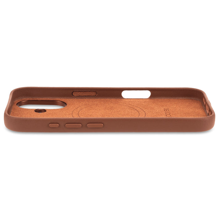 Decoded Leather Case Funda Para Iphone 16 15,5 Cm (6.1") Marrón
