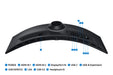 EAN 8806095251233 - Samsung S95UC pantalla para PC 124,5 cm (49") 5120 x 1440 Pixeles DQHD LCD Negro imagen 24