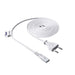 EAN 5901720137616 - Akyga AK-RD-06A cable de transmisión Blanco 1,5 m C7 acoplador CEE7/16 imagen 1