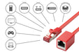 EAN 4014619936267 - Alcasa 8063VR-030R cable de red Rojo 3 m Cat6 S/FTP (S-STP) imagen 4