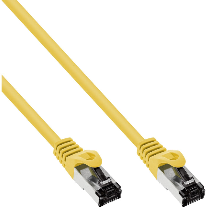 Cable De Red Inline S/Ftp Pimf Cat.8.1 Libre De Halógenos 2000mhz Amarillo 3m