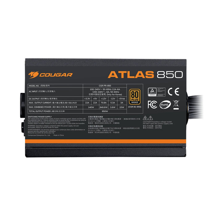 EAN 4711649770181 - COUGAR CGRVG-650 unidad de fuente de alimentación 650 W 24-pin ATX ATX Negro imagen 4