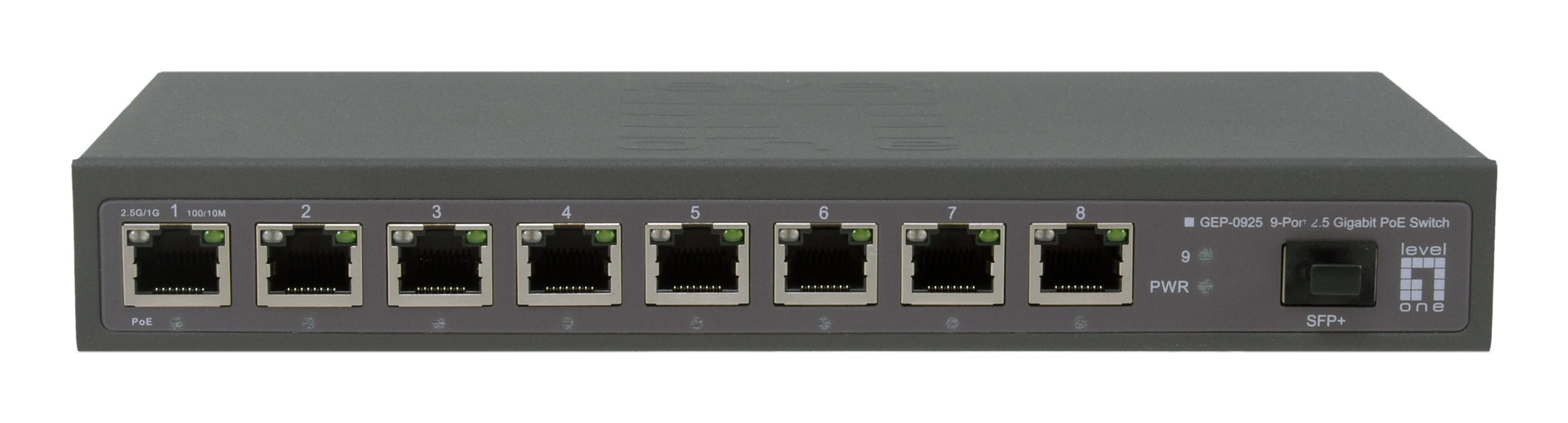 EAN 4015867238059 - LevelOne GEP-0925 switch No administrado 2.5G Ethernet (100/1000/2500) Energía sobre Ethernet (PoE) Negro imagen 2
