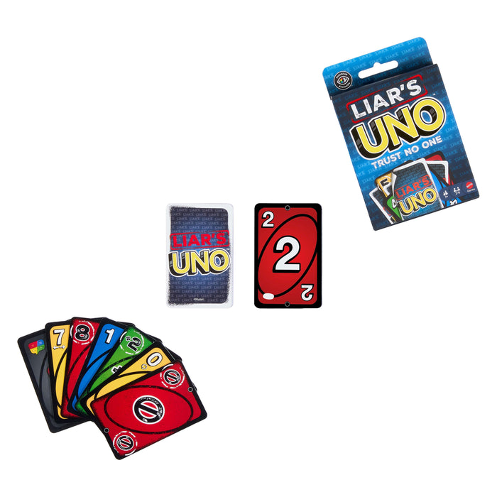 EAN 0194735364275 - Games JLH43 juego de tablero Liar's UNO Juego De Cartas Perder las cartas imagen 4