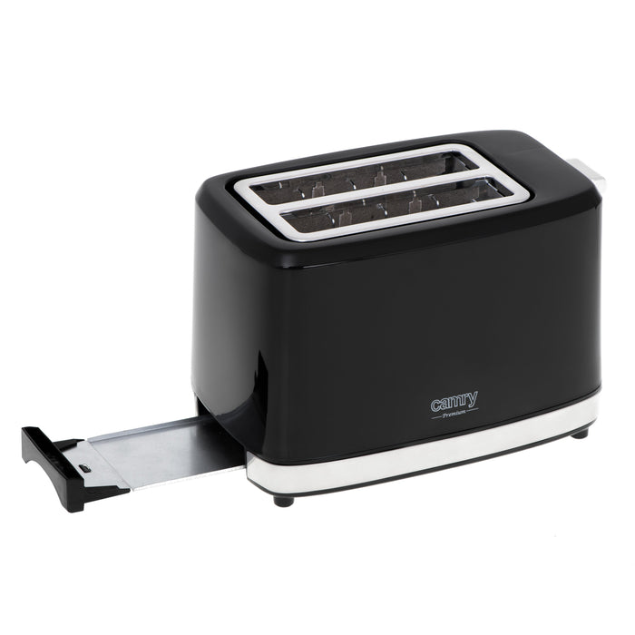 EAN 5903887800150 - Camry Premium CR 3218 tostadora 6 2 rebanada(s) 900 W Negro, Plata imagen 5
