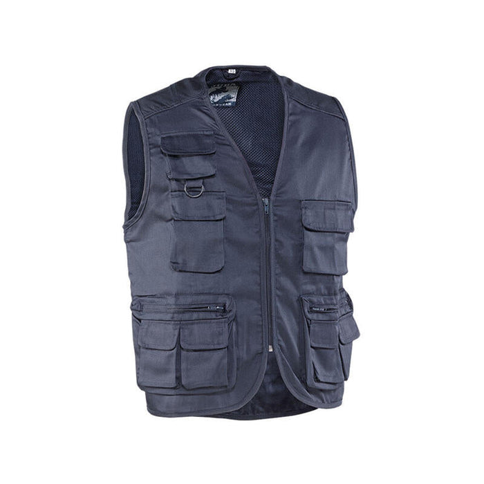 Chaleco Fisherman, Azul Marino, Talla Xs