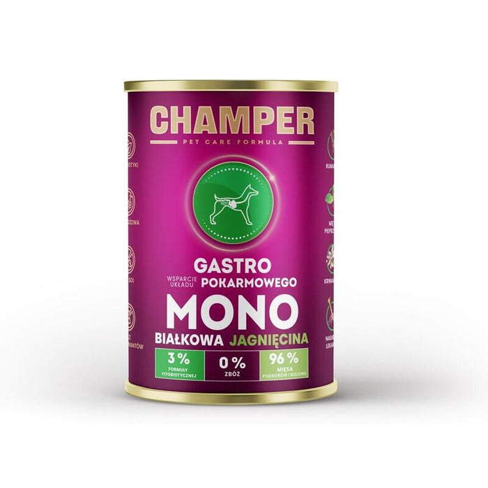 Champer Gastro Lamb - Comida Húmeda Para Perros - 400g