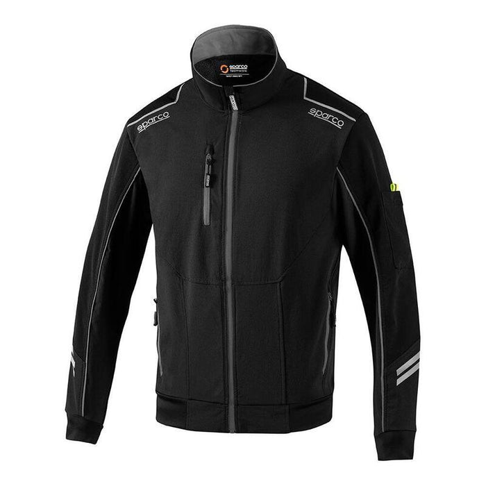 Chaqueta Light-Shell Tech Técnica, Negra/Gris, Austin, T4 - Xl