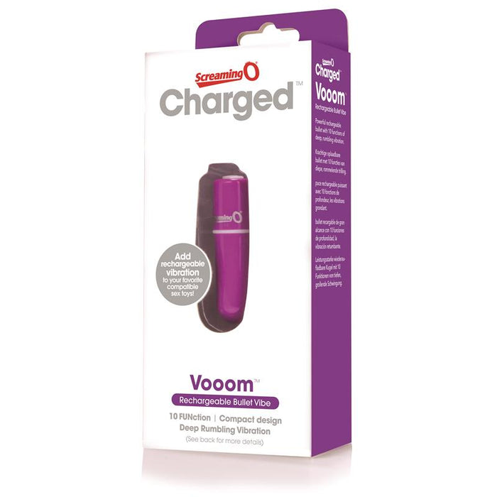 Screaming O - Bala Vibradora Recargable Vooom Lila