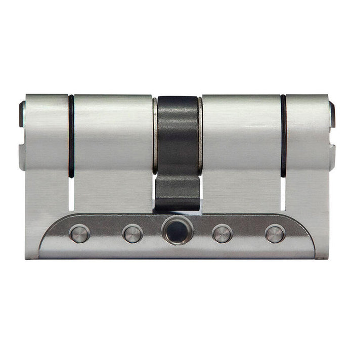 Cilindro Iridium M Irm3030nc. Níquel 60mm (30+30mm) Leva Corta 13mm Con 5 Llaves De Seguridad. Ifam