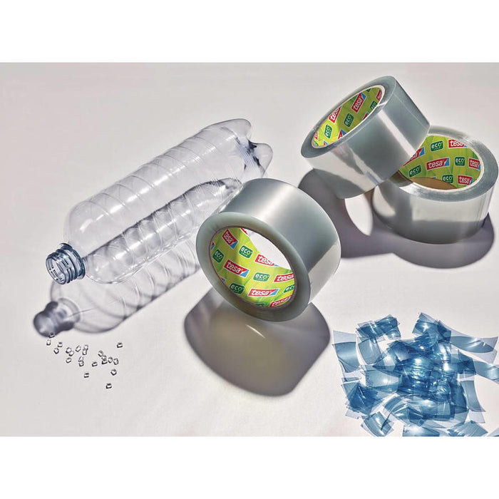 Cinta Adhesiva Tesapack Eco Ultra Fuerte Pp, 66m X 50mm, Transparente, 58297
