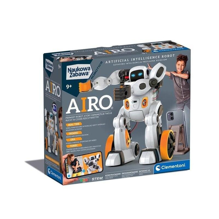 Clementoni Naukowa Zabawa. Robotics. Robot Airo 50819