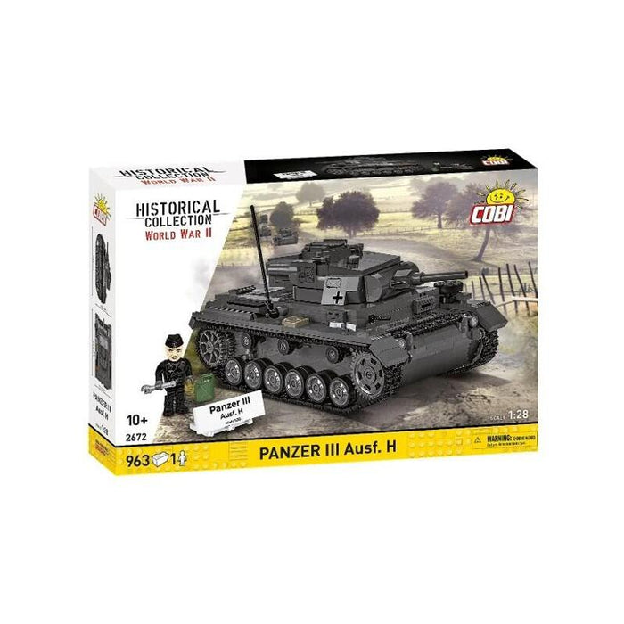 Cobi Cobi 958  Pcs Hc Wwii /2672/ Panzer Iii Ausf. H Cobi-2672