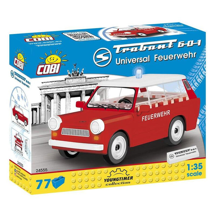 Cobi Trabant 601 Universal Fire Brigade, Juguete De Construcción Cobi-24555